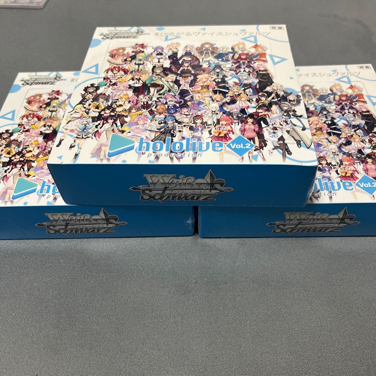 新版 ヴァイスシュヴァルツ ホロライブVol.2 シュリンク付き 3BOX