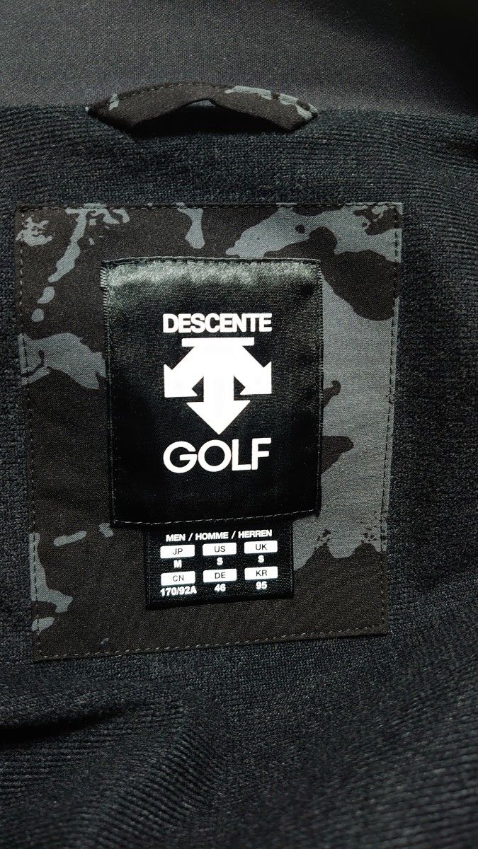 DESCENTE GOLF　TSUKI グラフィック ウィンドジャケット