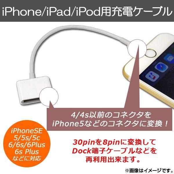 【処分品】iPhone/iPad/iPod用充電ケーブル 4/4s以前のケーブルを使用可 TH119_画像3