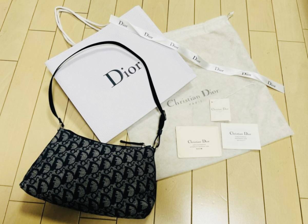 1円スタート 極美品 Christian Dior クリスチャン ディオール