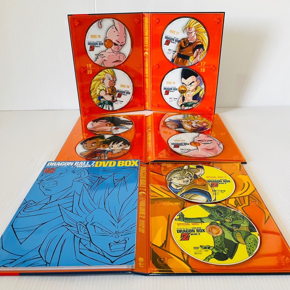美品 フィギュア付き ドラゴンボールZ DVD ドラゴンボックス 1,2セット