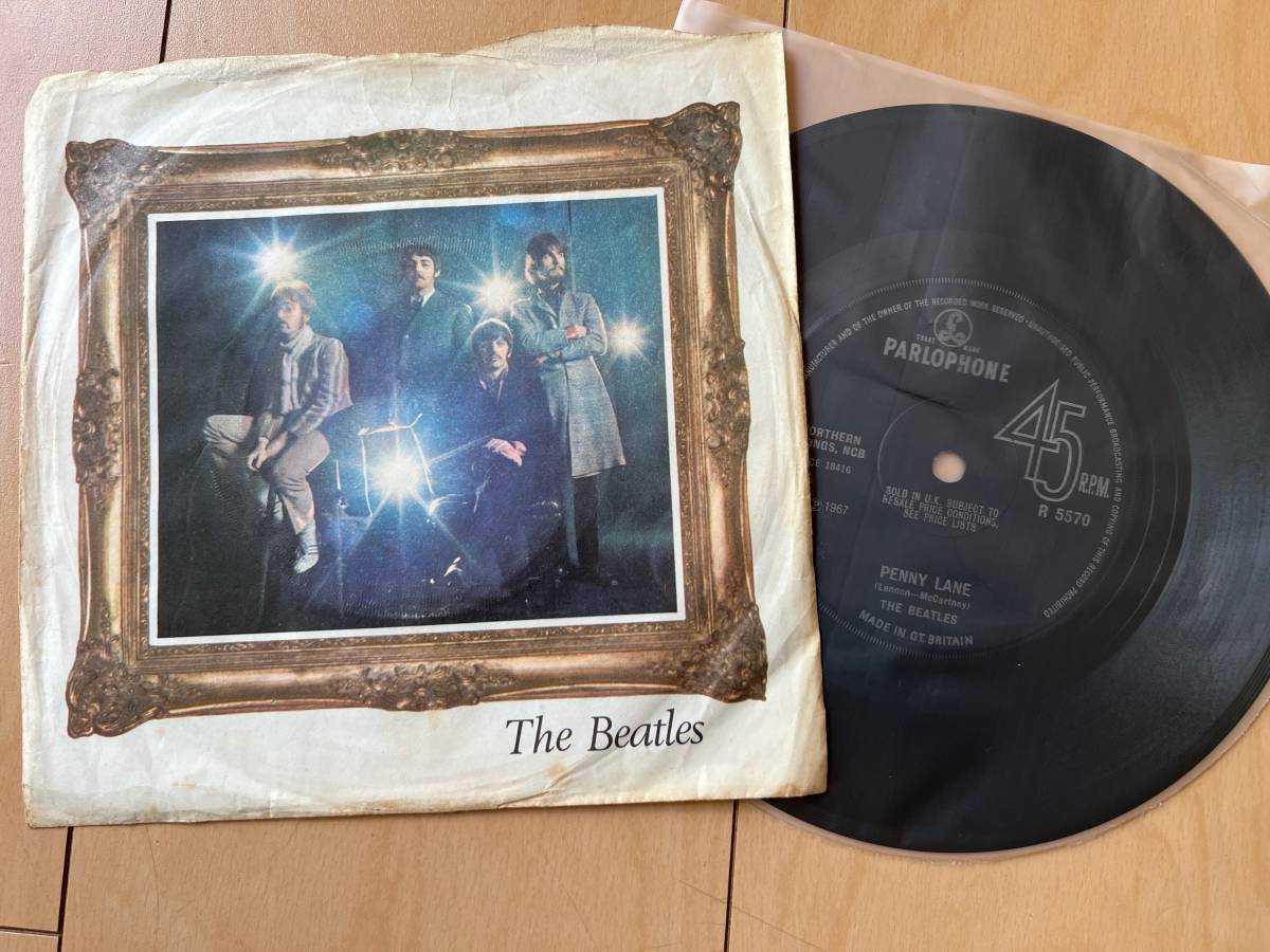 お得な情報満載 7インチ BEATLES Strawberry Fields Forever U