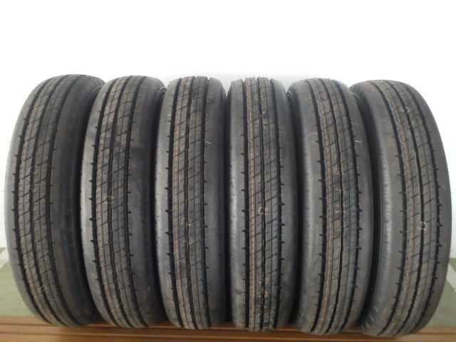 ダンロップ SPLT38A 195/85R15 113/111L 中古 9.9分山 6本セット サマータイヤ 2022年製_画像1