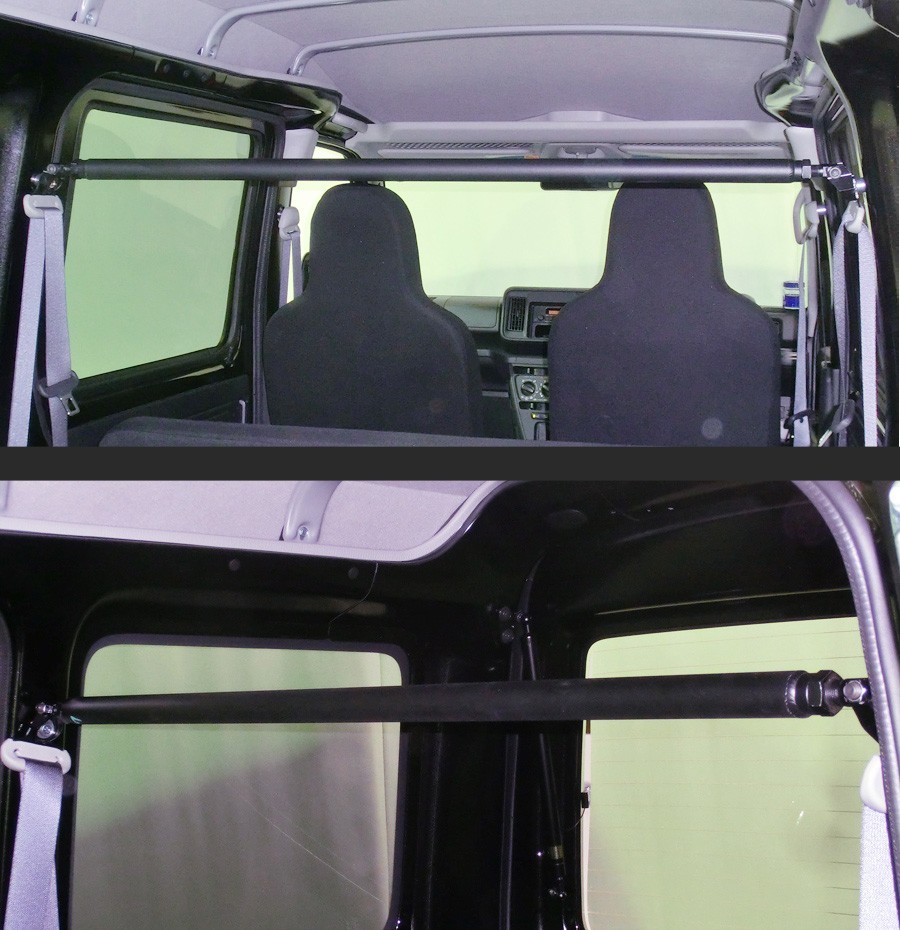 Largus Largus adjustment type rear pillar bar Daihatsu Hijet Cargo S321V 2WD