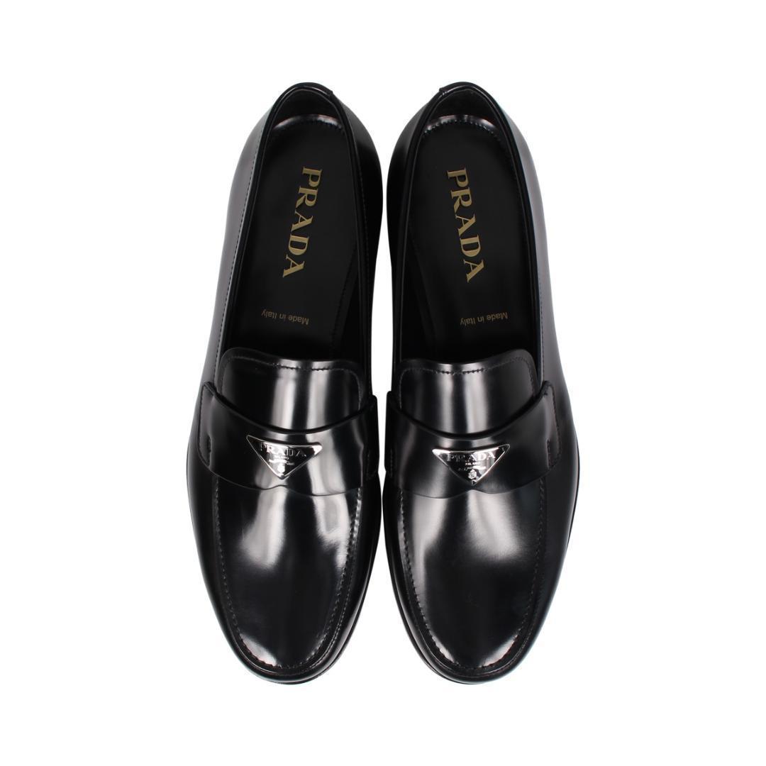 新品格安 PRADA ローファー SPAZZOLATO LOGO 29.1cm | noonanwaste.com