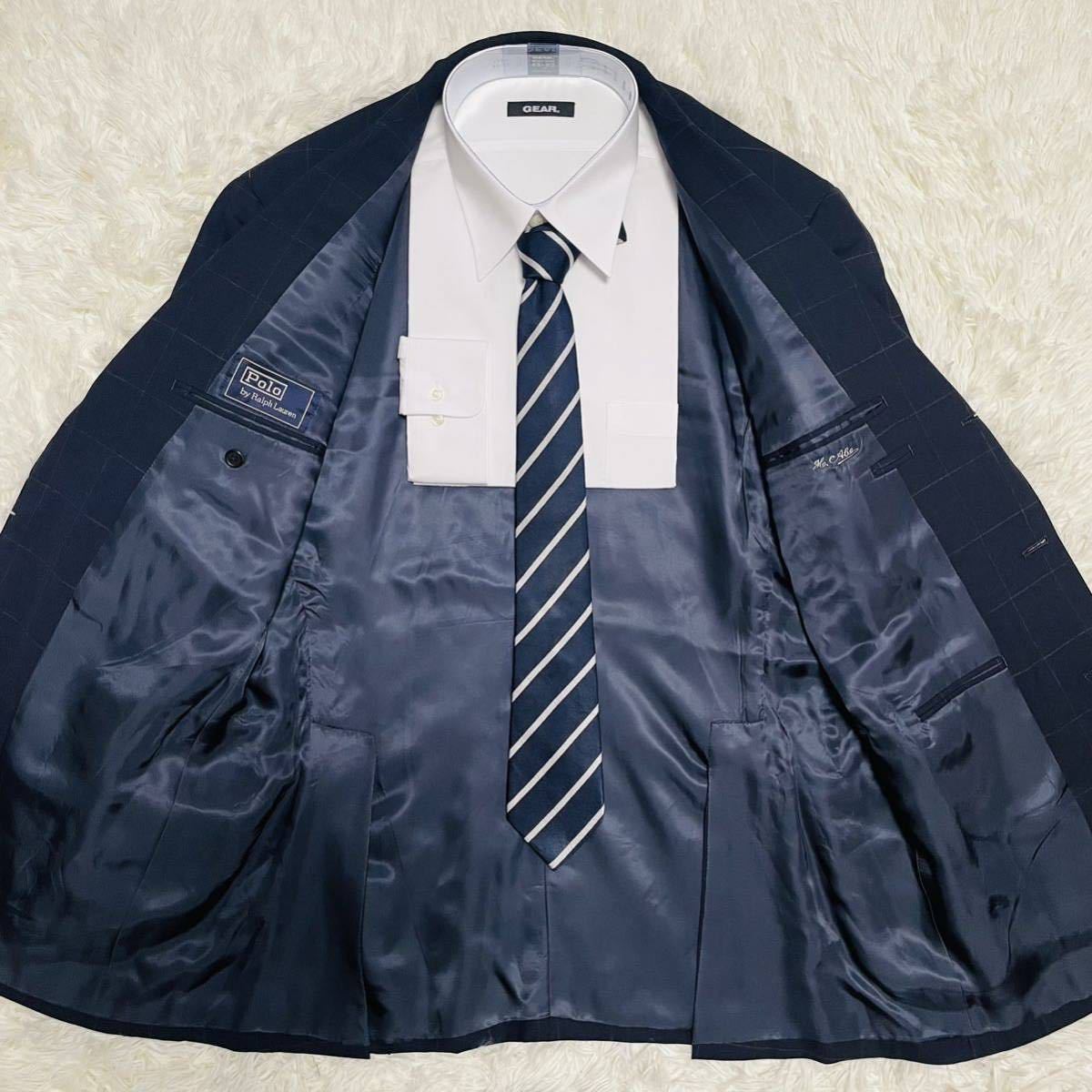 希少サイズ! POLO RALPH LAUREN ポロラルフローレン スーツ チェック