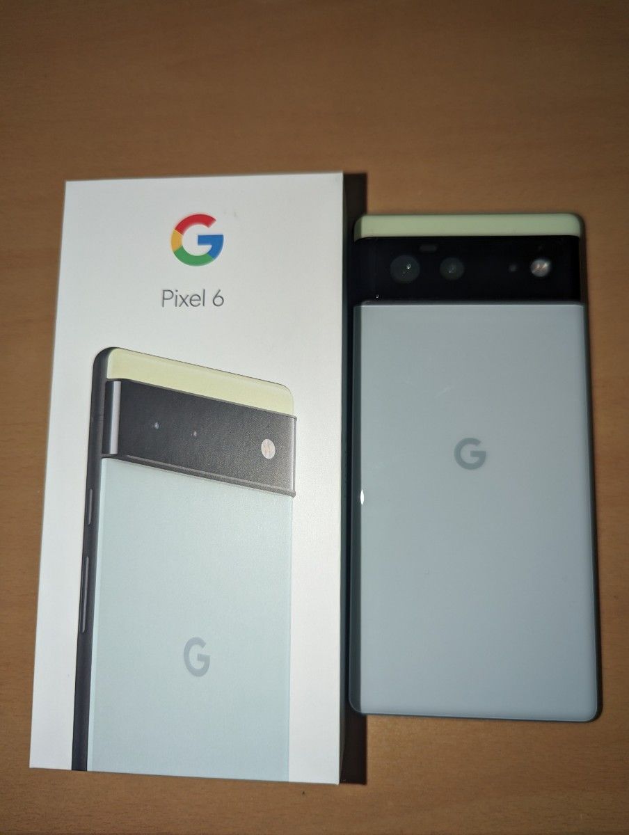 「美品」Google Pixel 6 au版128gb sorta seaform