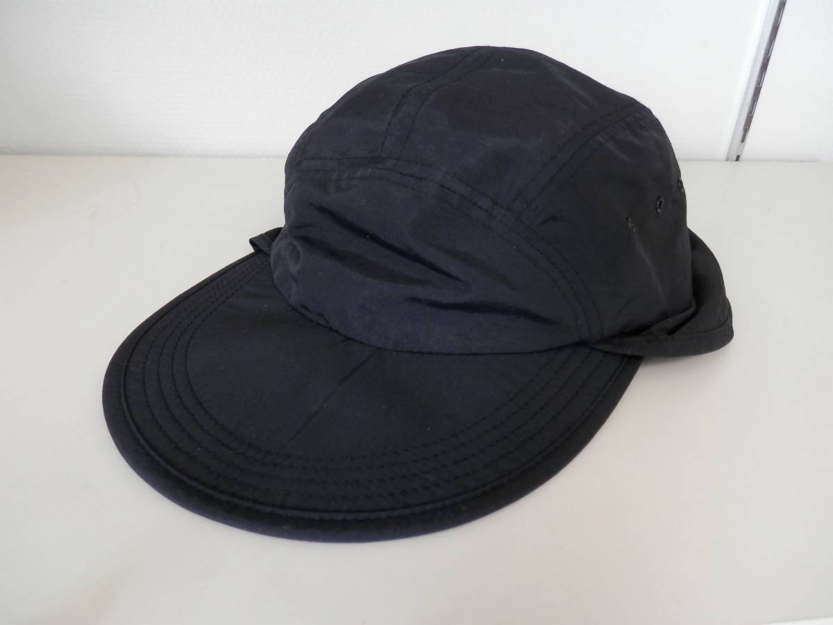 geek 伊藤商店 Nylon Sun Cap 黒 ナイロン サンキャップ フリーサイズ 日本製 ギーク 帽子