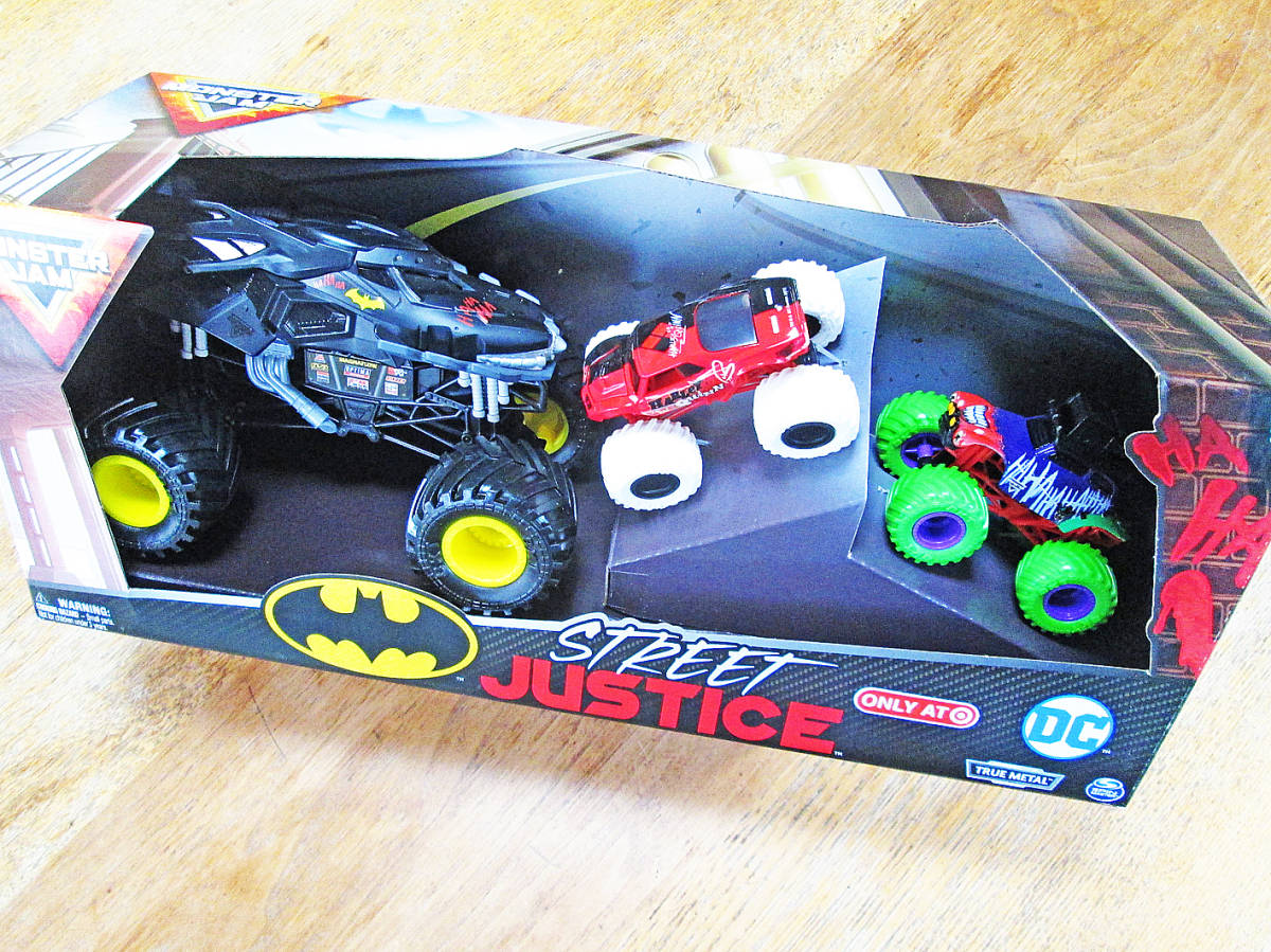 ★鬼レア★MONSTER TRUCK BATMAN/バットマン/ジョーカー/ハーレクイン/モンスター/バットモービル/コルベット/VW BAJA/USA限定/DCコミック