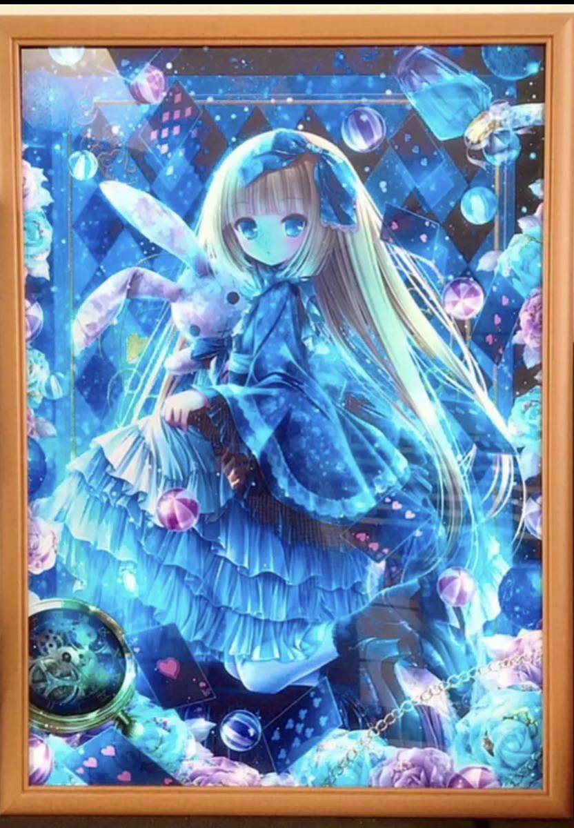絵師100人展 てぃんくる はるかぜせつな 幾月翼舞 複製原画 絵師100人展 11 てぃんくる 複製原画 はるかぜせつな 幾月翼舞