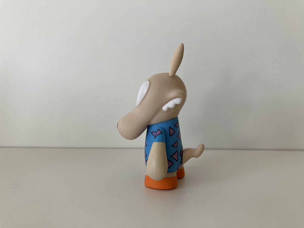 kidrobot(キッドロボット)nickelodeon(ニコロデオン)/ROCKO(ロッコー)/フィギュア/キャラクタードール/ソフビ人形_画像3