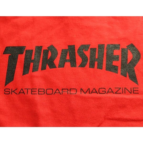 Thrasher (スラッシャー) US 子供 キッズ Tシャツ ユース Youth Skate Mag T-shirt kids Red スケボー SKATE SK8 スケートボード_画像3