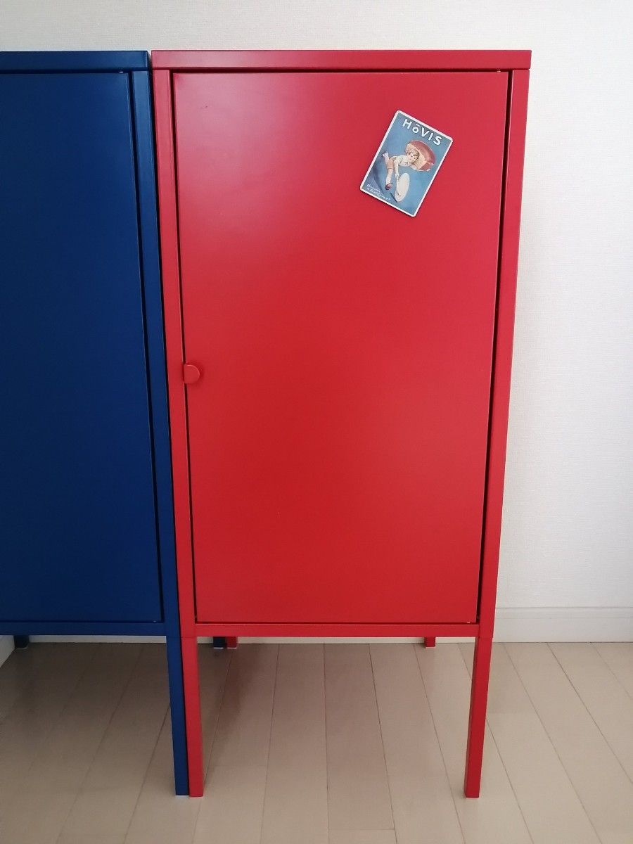 廃盤カラー IKEA リックスフルト LIXHULT 赤 レッド イケア!スチールキャビネット 廃盤カラー IKEA リックスフルト LIXHULT 赤 レッド イケア!スチールキャビネット
