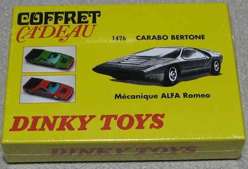  Dinky /Atlas 1/43 Alpha Romeo *kalabo Bertone green*red 1968 2 шт. комплект 