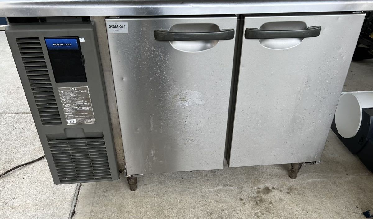 ホシザキ業務用テーブル形冷蔵庫RT-120SDF-H-WT2業務用厨房機器