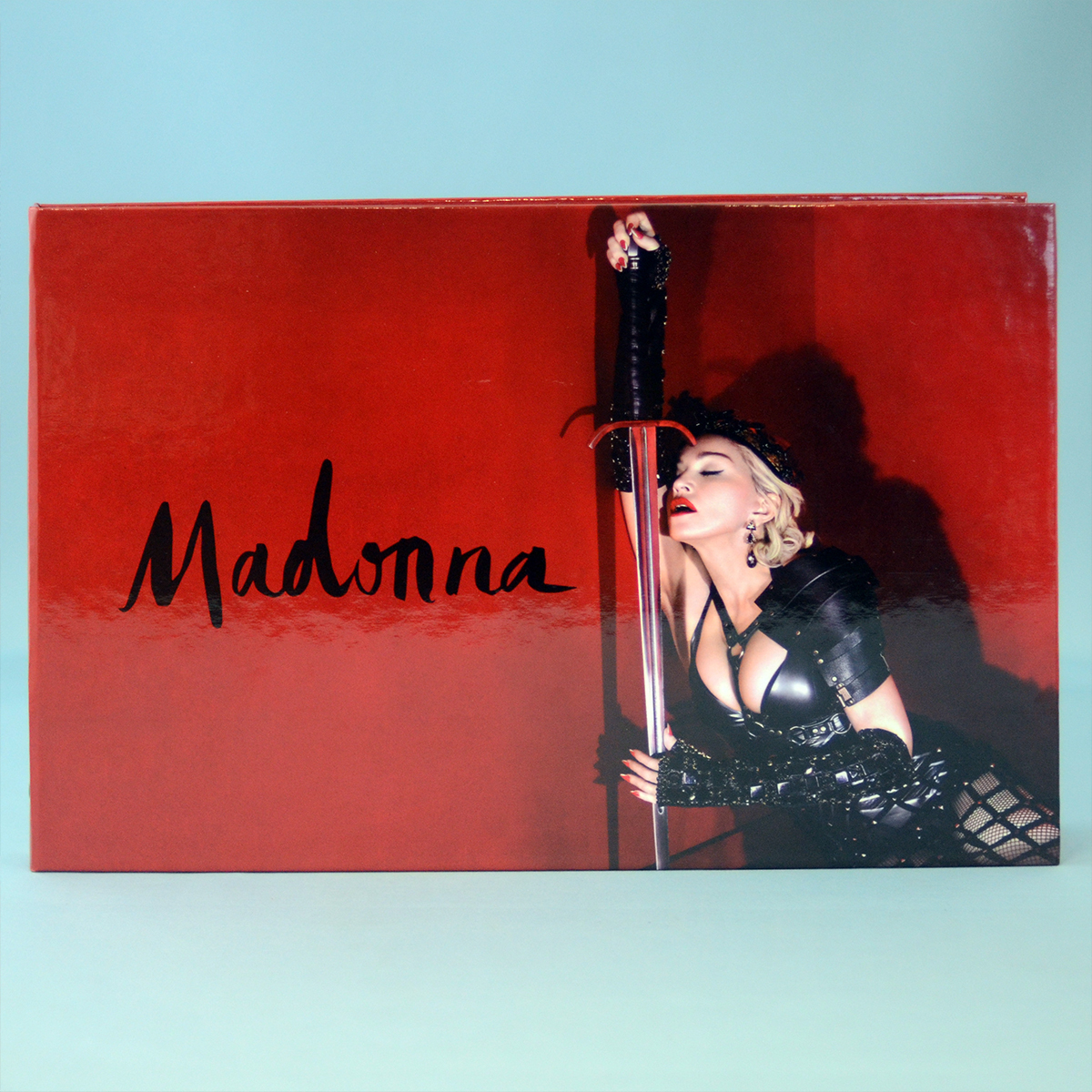 マドンナ SS席限定で配布された限定稀少本！ Madonna Rebel Heart Tour 写真集 特製ギターピックなど付属品多数！_画像1