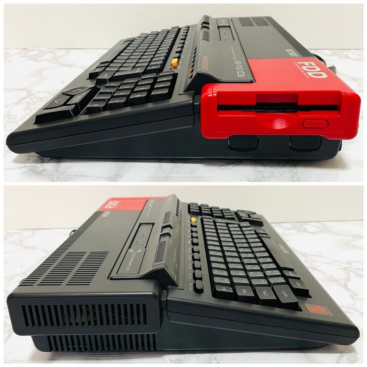 希少 箱付き SONY ソニー MSX2 HITBIT HB-F1XD 本体 MSX-2 元箱 フロッピーディスク レトロゲーム