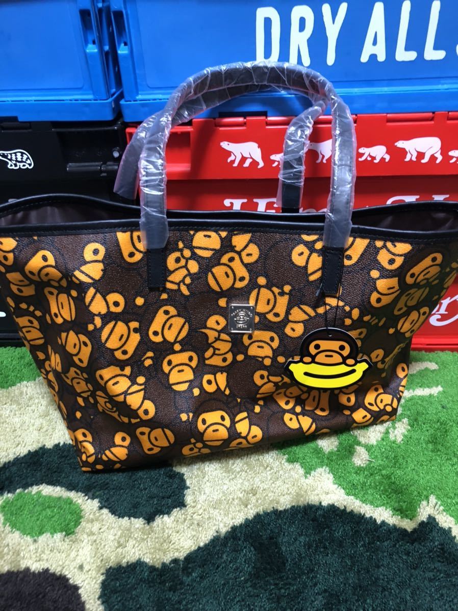 A BATHING APE BABY MILO BAG ハンドメイド 肩掛けトートバッグ_画像2