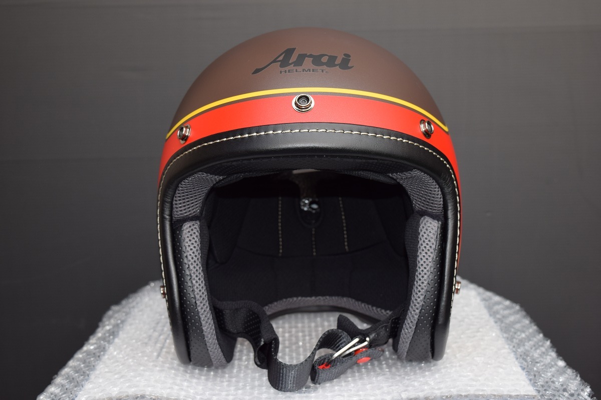 送料無料 / 新品未使用 / Arai CLASSIC AIR BLITZ ブリッツ・ブラウン / アライ クラシック エアー BLITZ BROWN ( Sサイズ ) 55-56cm