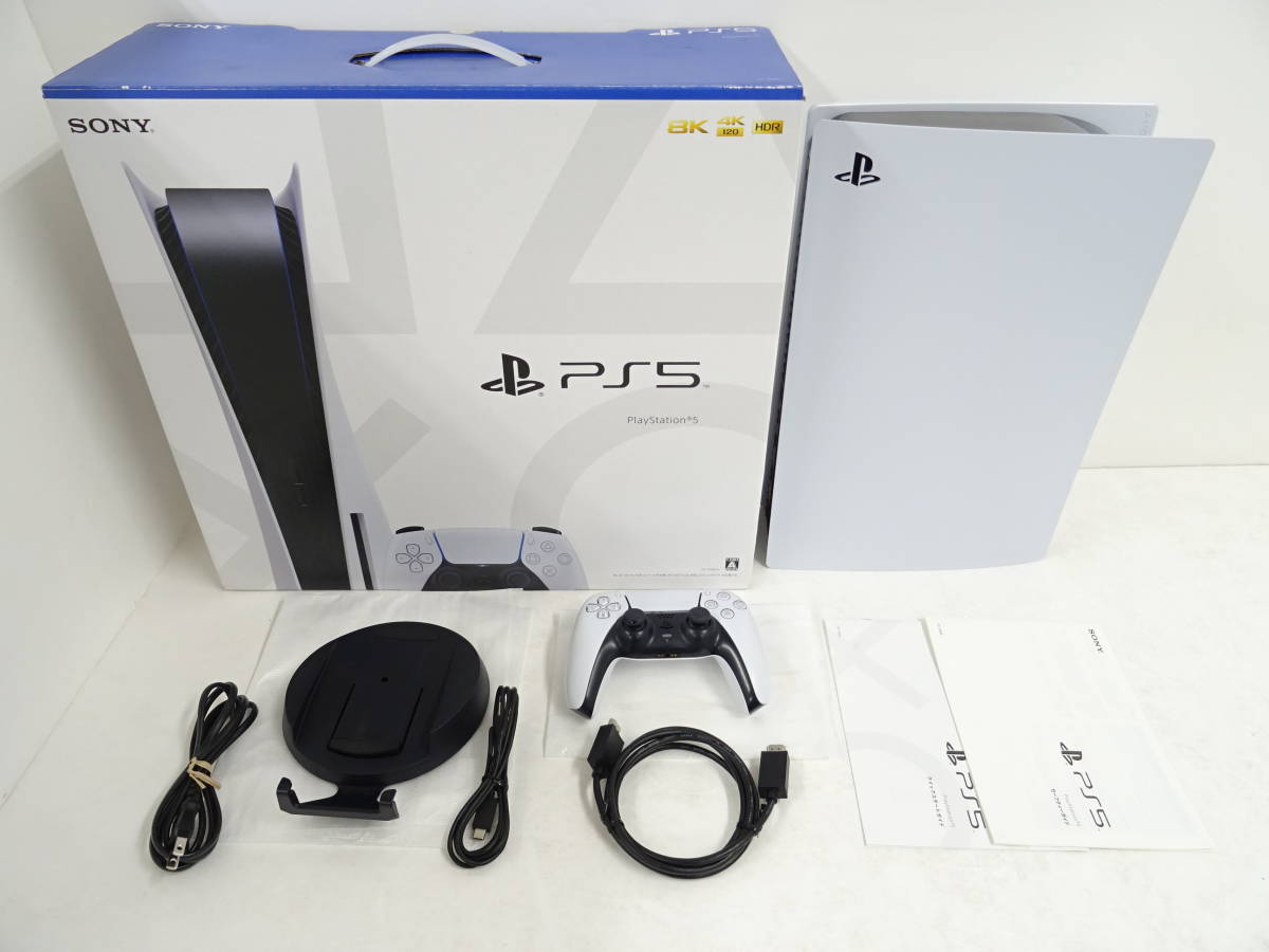 25Ldd【】PS5 / CFI-1100A Ver:23.01-07.20.00.05-00.00.00.0.1 / 初期化済み 動作OK SONY Playstation5