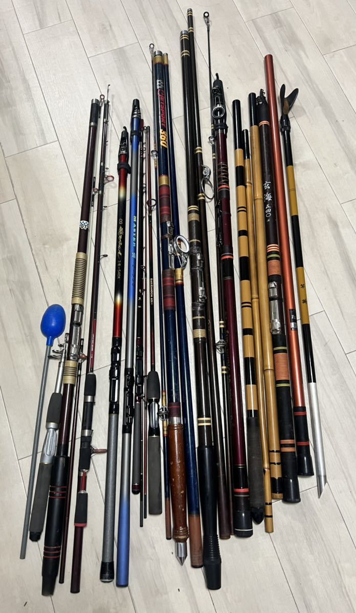 1円〜釣竿まとめ DAIWA OLYMPIC CG WAKOたま 磯釣り 海釣り 玄海 投げ