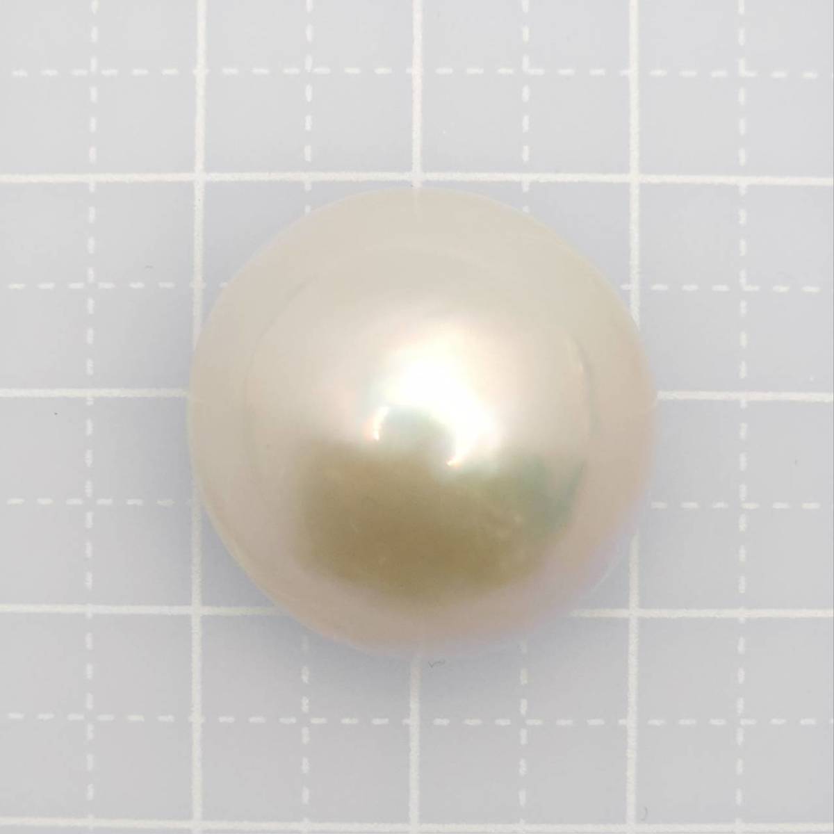 大粒!! 希少 マベパール 真珠 ルース 裸石 Pearl 直径21.45mm 美品