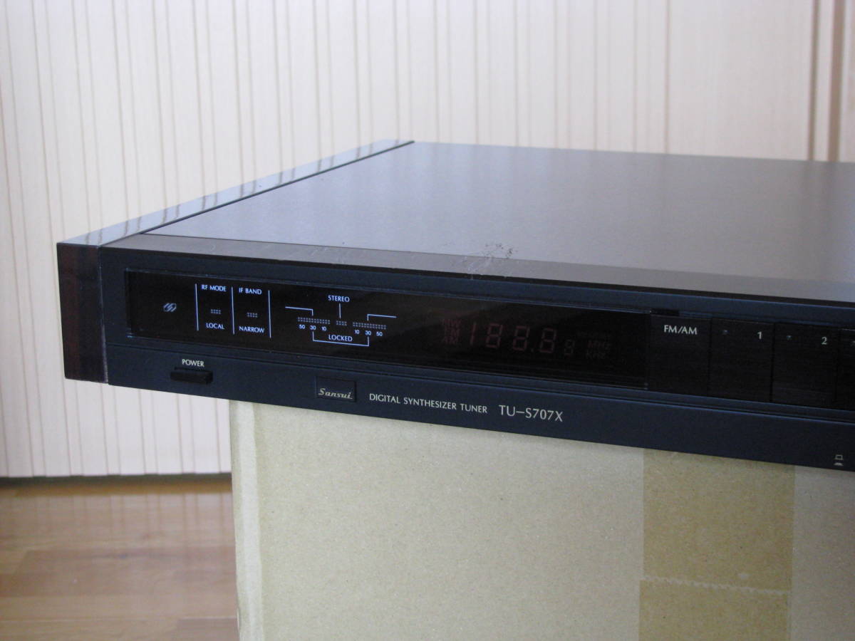 SANSUI サンスイ チューナー TU-S707Xの画像4