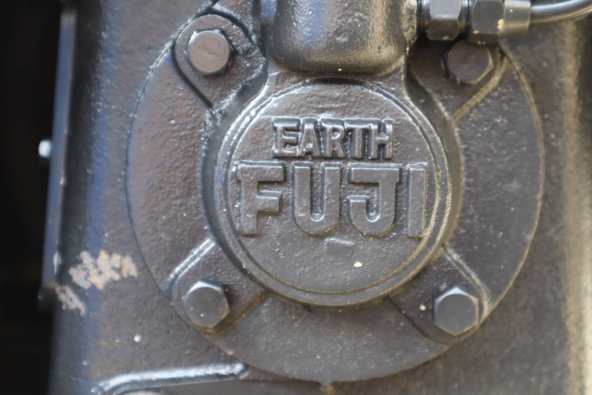 EARTH　FUJI　エアーコンプレッサー　2.2ｋW（3馬力）　三相200V 　動作確認済　即決価格._画像7