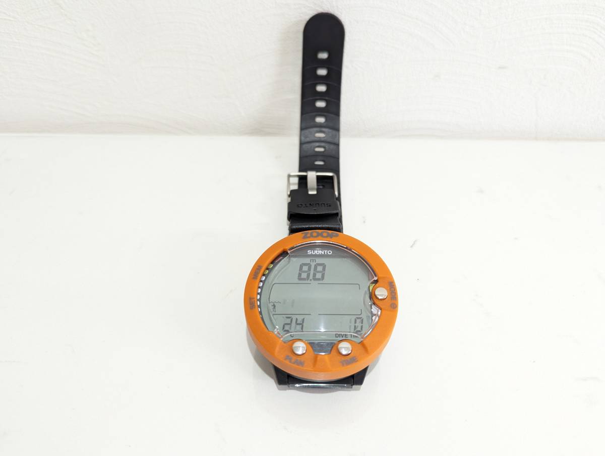 ヤフオク! - 【美品】Suunto Zoop Orange ダイブコンピ...