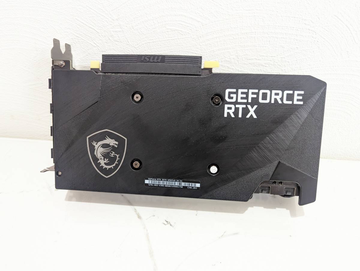 美品】GeForce RTX 3070 VENTUS 2X OC グラフィックスボード
