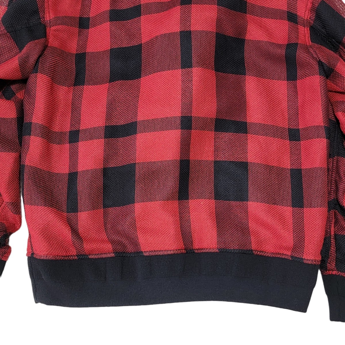 美品】16SS サカイ SACAI ドッキング ブロックチェック柄 MA-1 美品】16SS サカイ SACAI ドッキング ブロックチェック柄 MA-1