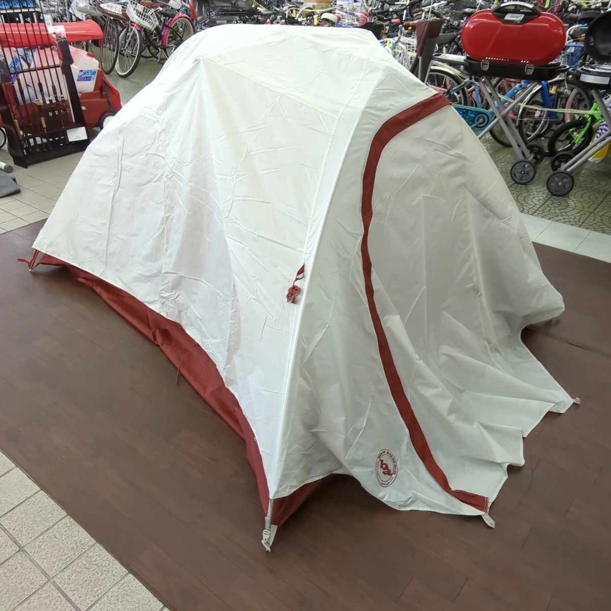 BIG AGNES CBar3/専用フットプリントセット 224x168x112ｃｍ(インナー) シーバー3 ビッグアグネス 3人用テント ◆3110/宮竹バザール店