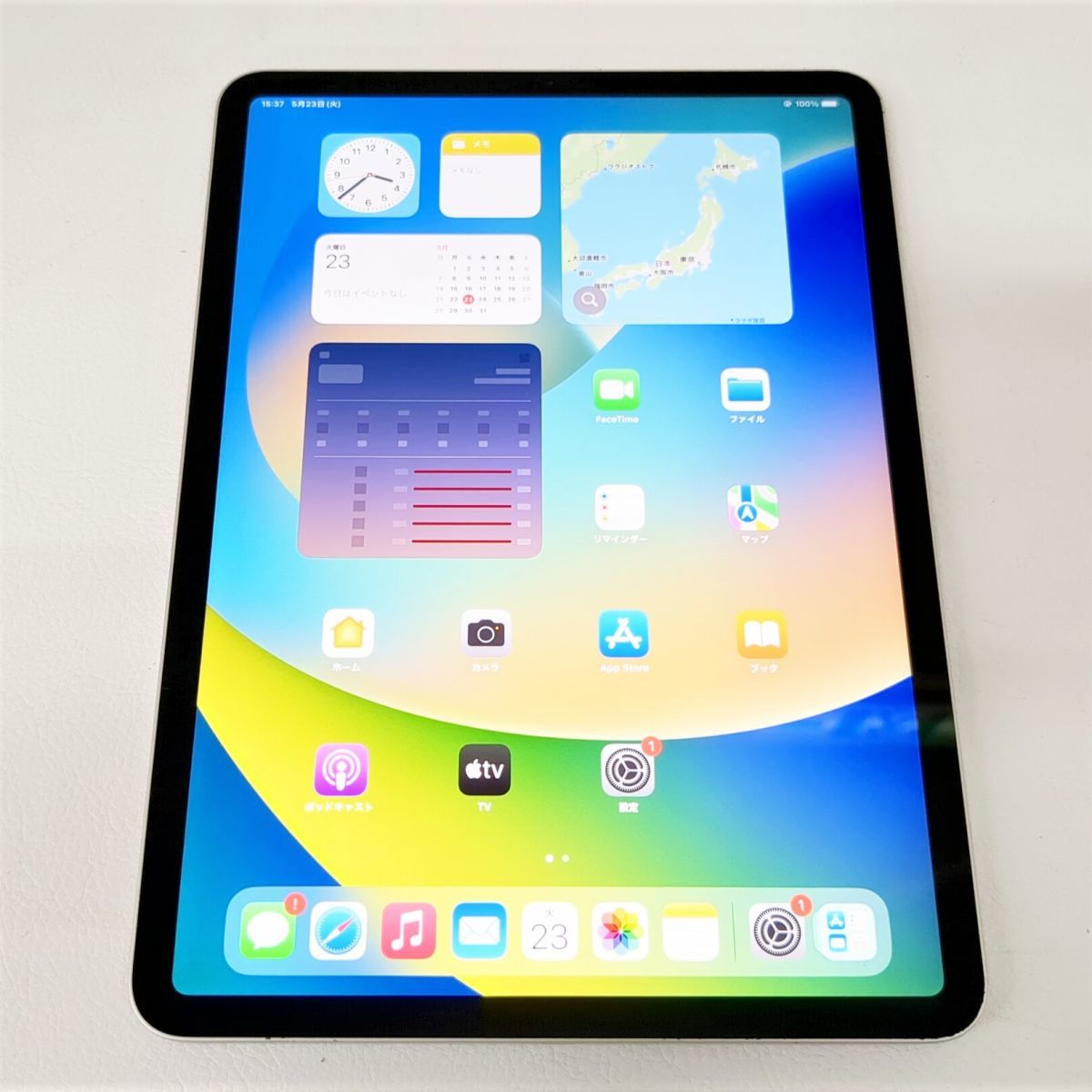 iPad Pro (第2世代) 11インチ 128GB シルバー Wi-Fiモ…-