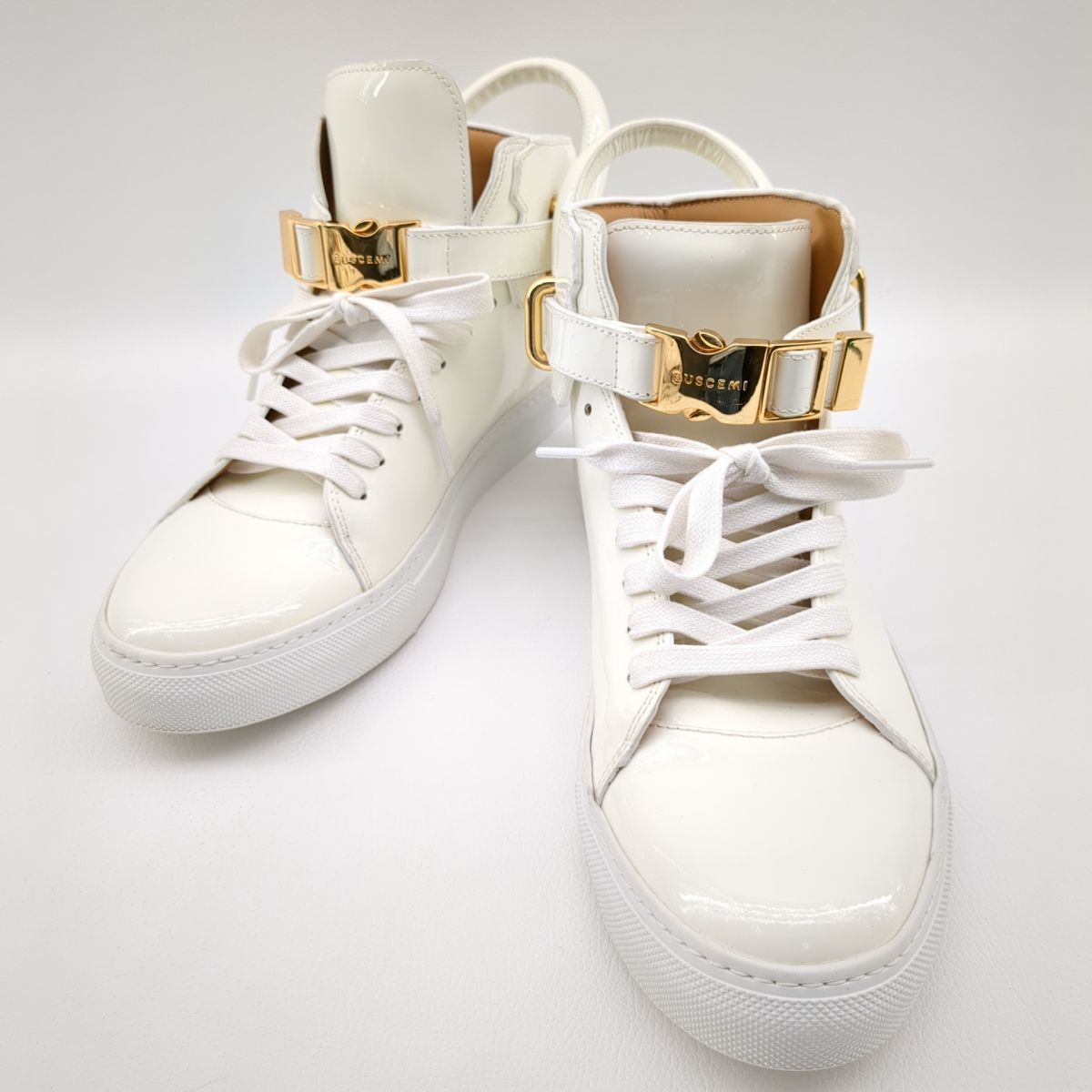 本日限定本日限定ブシェミ BUSCEMI スニーカー レザー ハイカット100MM