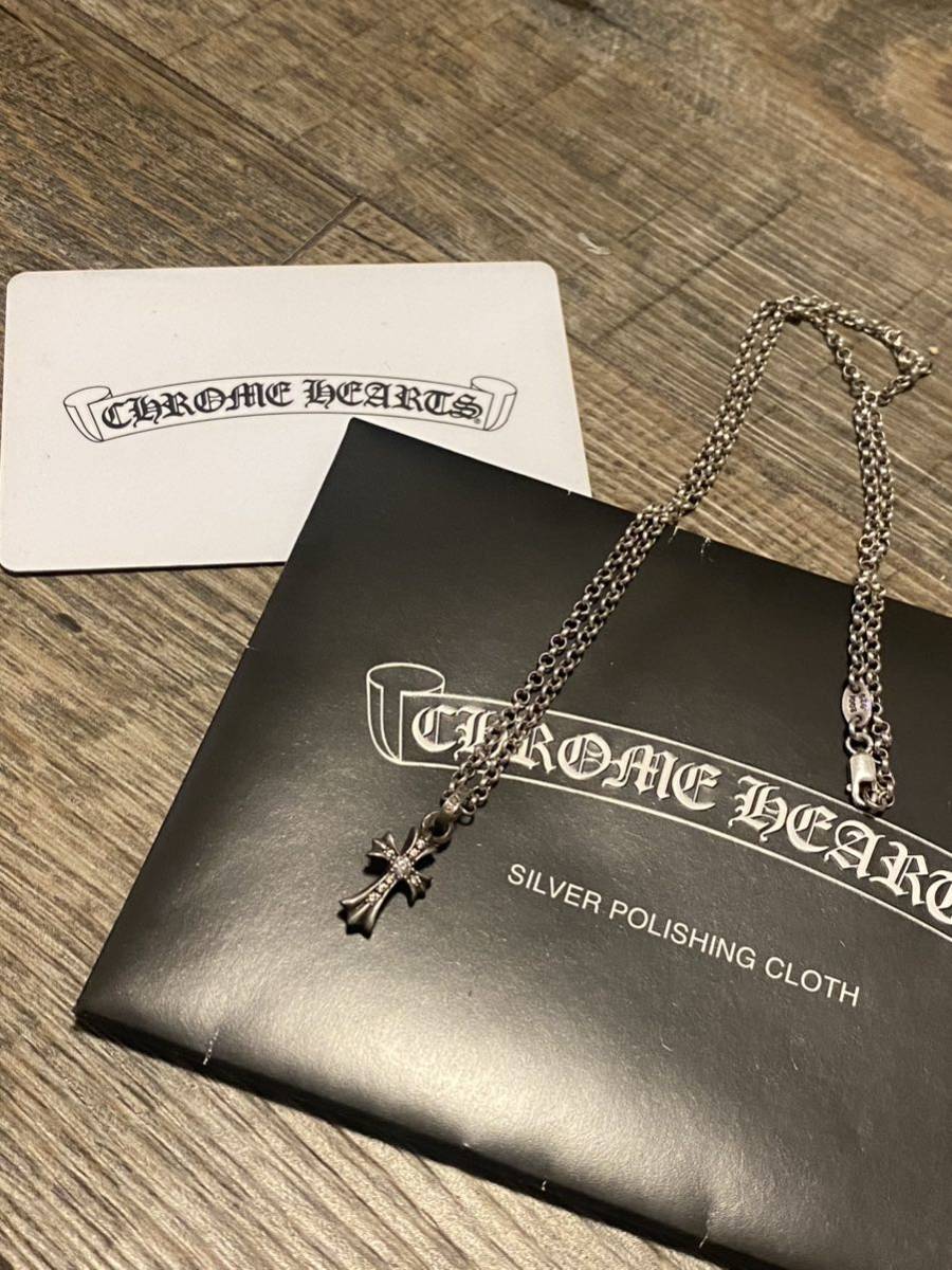 CHROME HEARTS クロムハーツ ベビーファットパヴェ純正ダイヤ+クロム