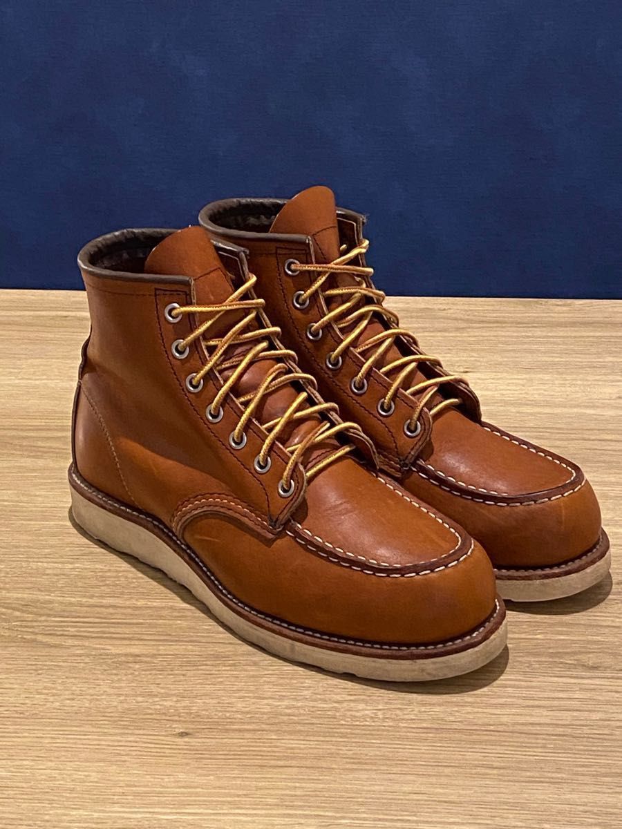 コレクション放出 875 レッドウィング US7 5E 茶 美品 RED WING
