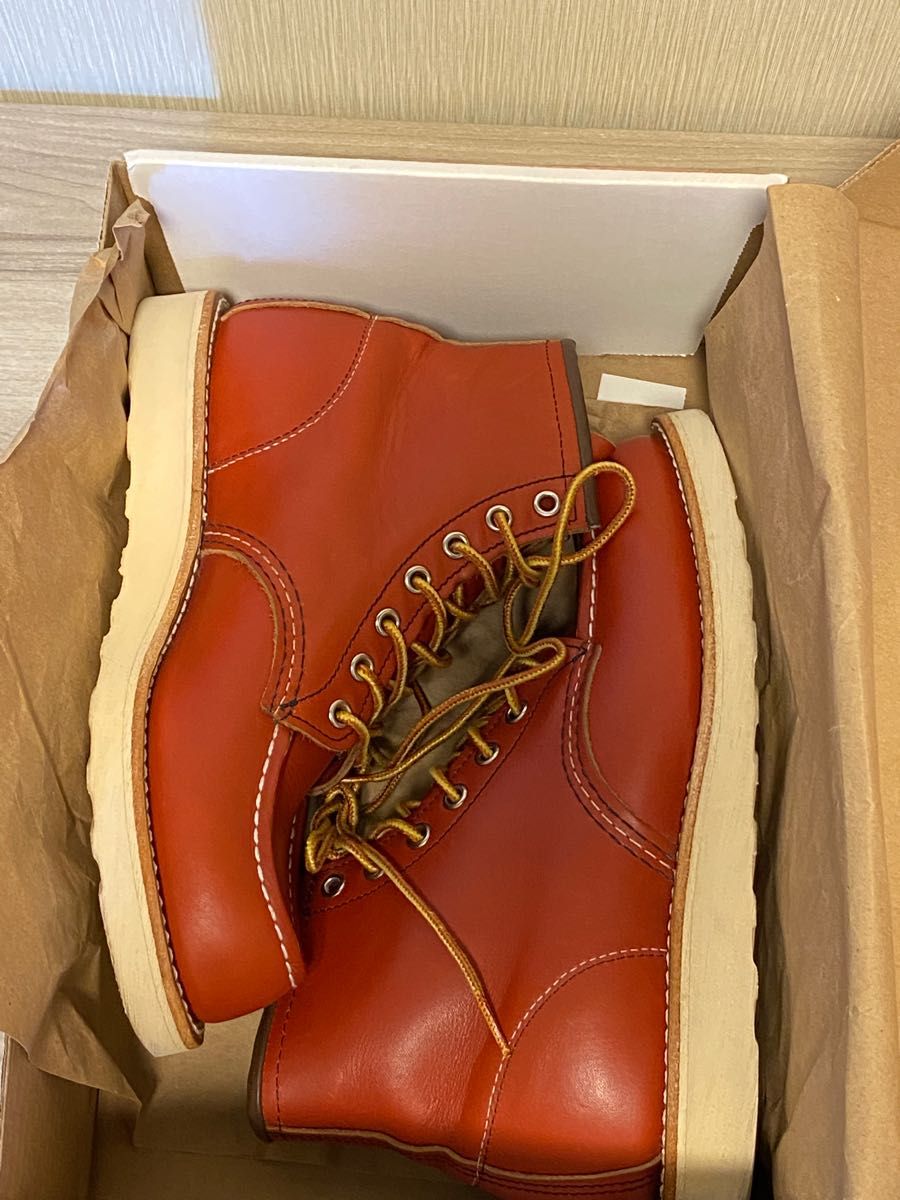 希少】四角犬 US6.5Eレッドウィング 8875 赤茶 RED WING | alfasaac.com