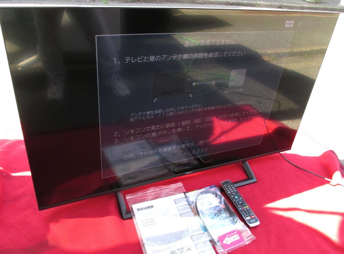 Yahoo!オークション - ☆ハイセンスジャパン Hisense 50E6000 50...