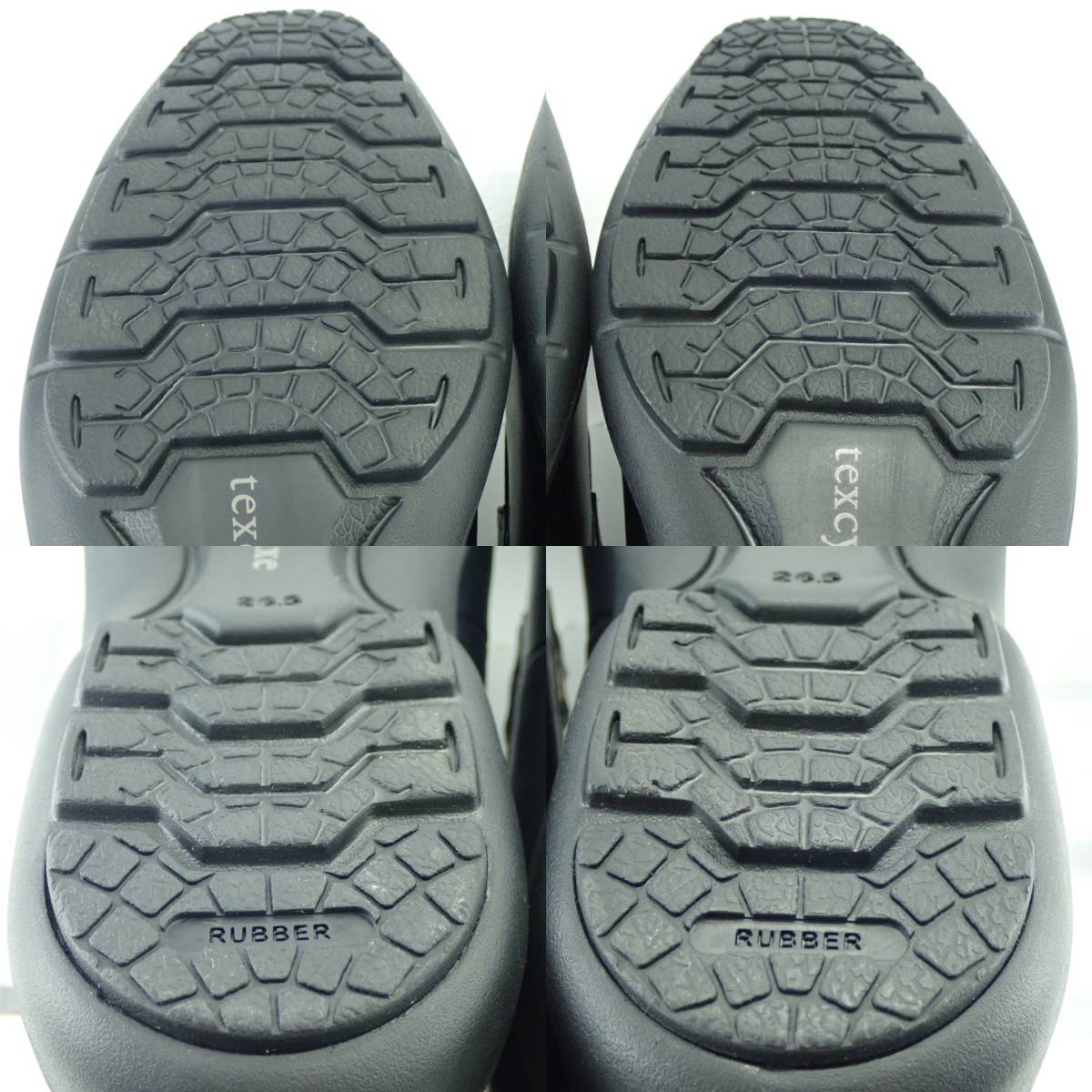 texcy luxe ビットローファー 表記サイズ：26.5cm 重さ：684g テクシーリュクス 靴 シューズ 黒 ブラック Z714R_画像8