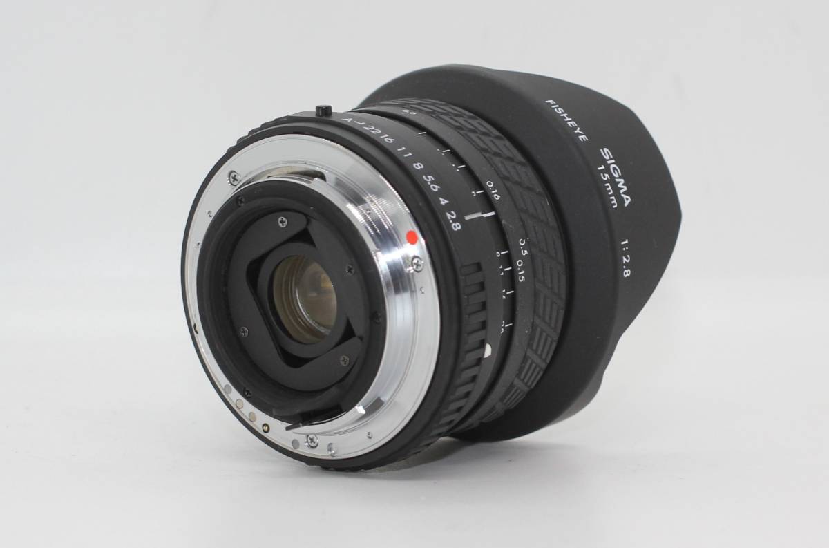 逸品】 ☆美品☆ SIGMA シグマ MF 15mm F2.8 FISHEYE ペンタックス