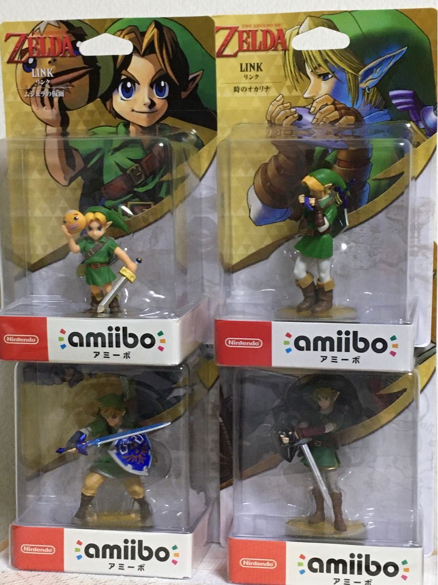 先着特典 ゼルダ Zelda アミーボ amiibo リンク ムジュラの仮面