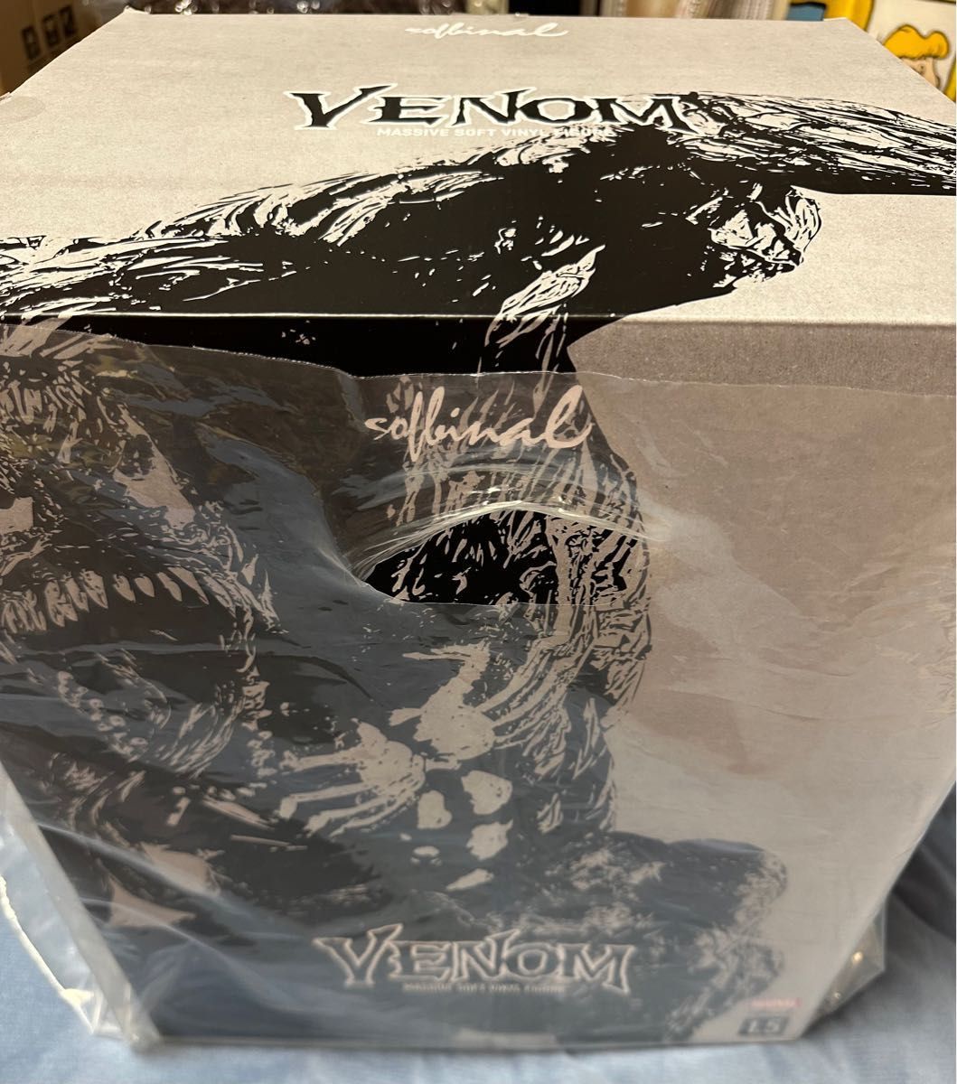 ソフビナル ヴェノム1 5Ver (台座付き)ABS&PVC製 フィギュア ソフビナル ヴェノム1 5Ver (台座付き)ABS&PVC製 フィギュア