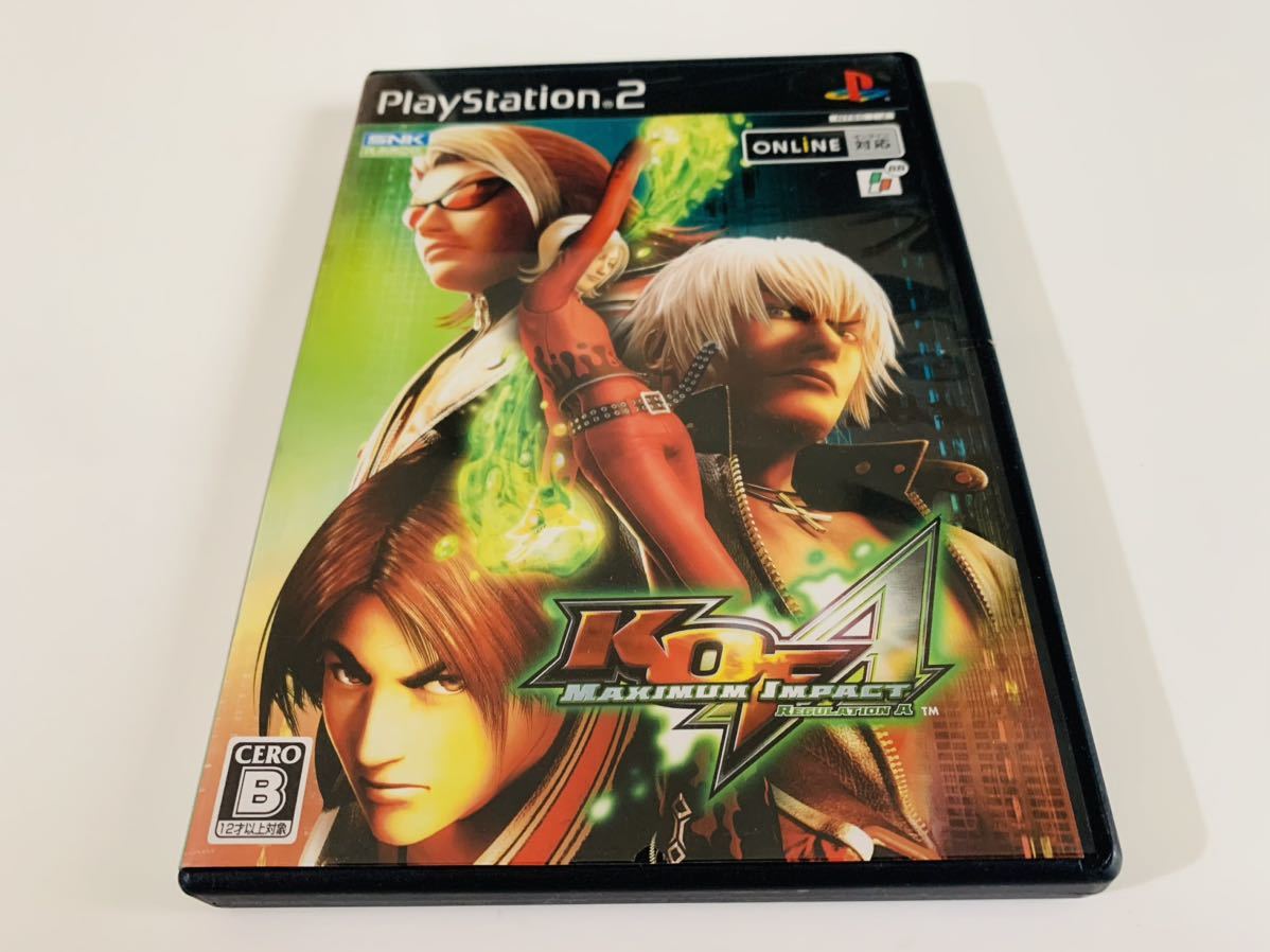 The king of fighters mximum impact regulation A - ps2 PlayStation 2