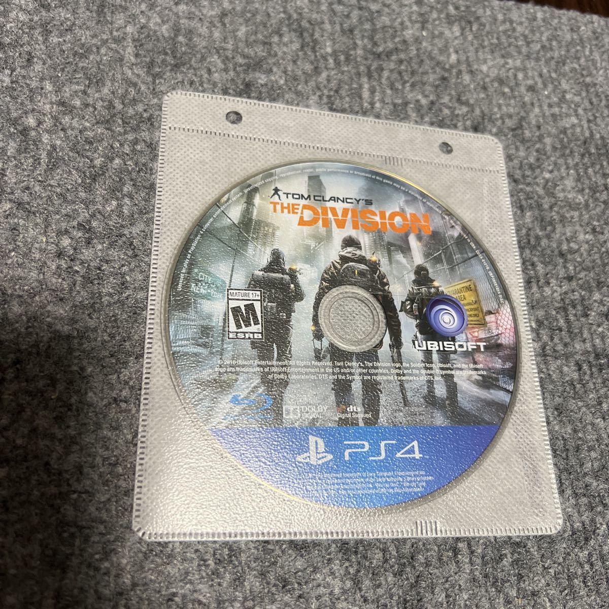 PS4ソフト THE DIVISION 北米版 ディビジョン_画像1