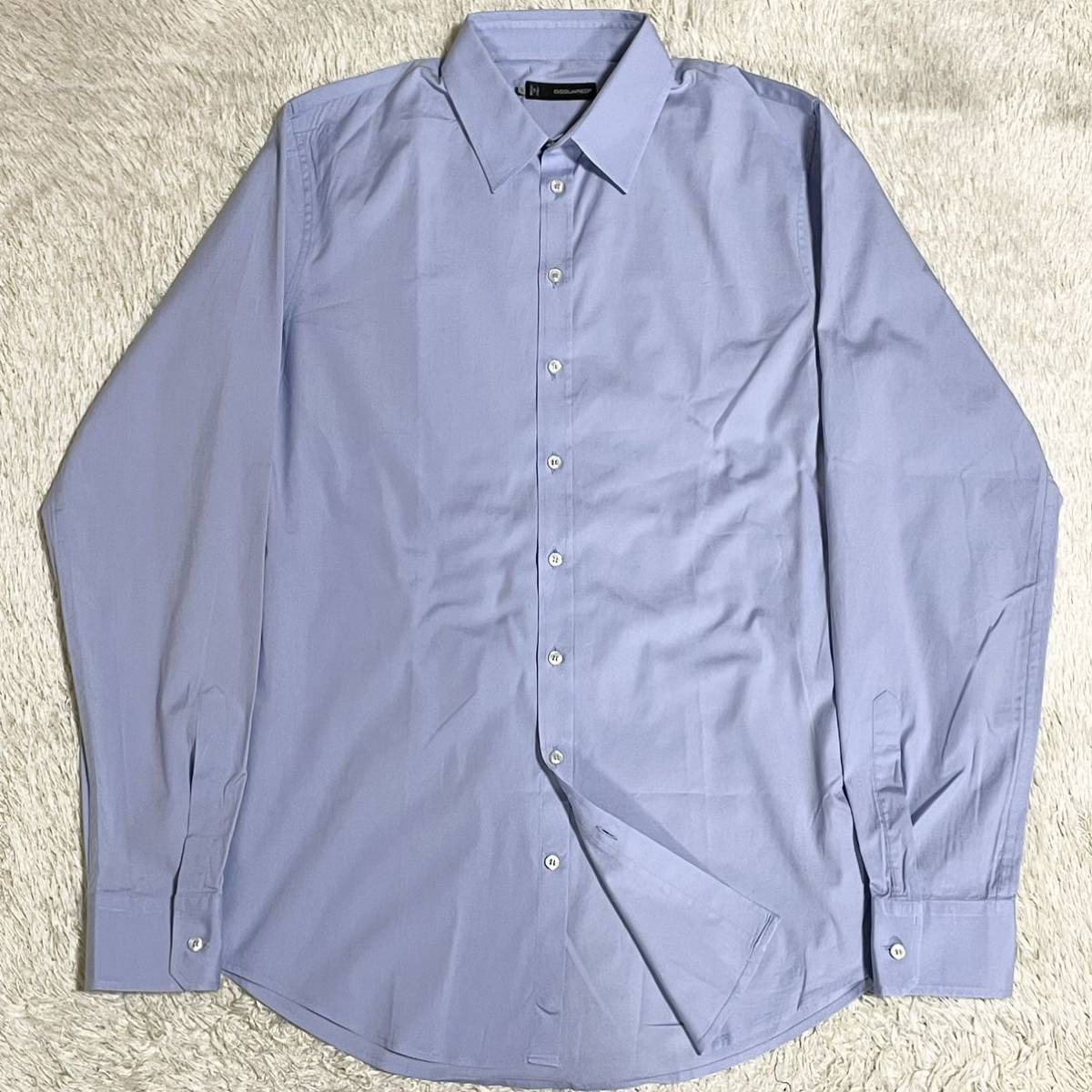 極美品!希少XL!DSQUARED2 ディースクエアード 長袖シャツ ドレス