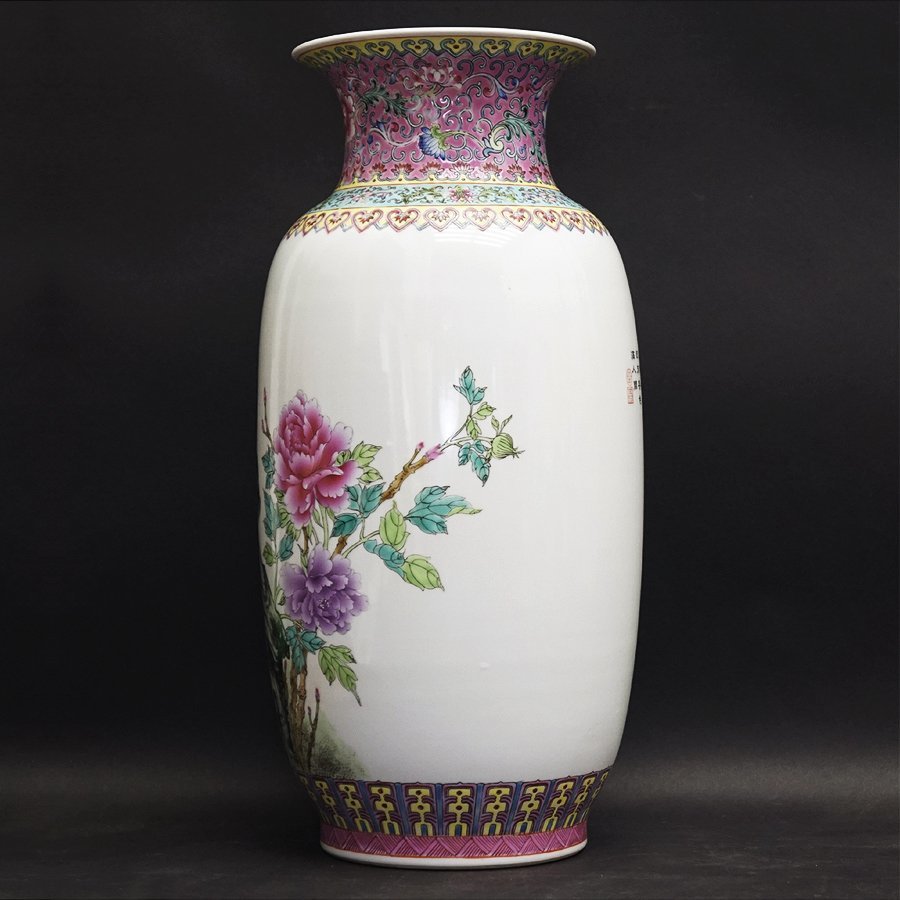 中国古玩 中国美術 古陶磁器 陶芸 ◇花瓶 花器◇ 文房觀賞品 - 花瓶