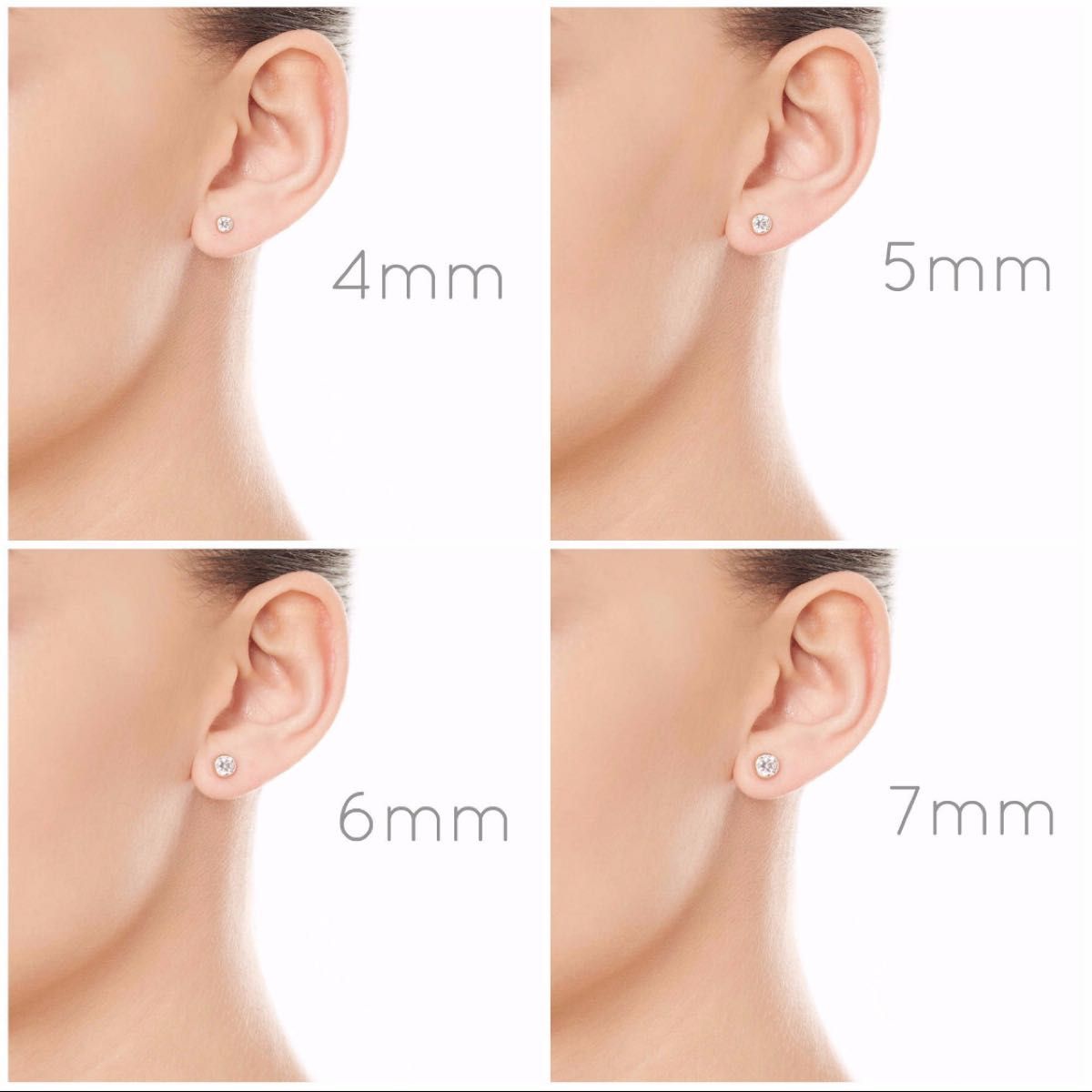 最高級人工ダイヤモンド 一粒ダイヤモンド ピアス7mm sona 最高級人工ダイヤモンド 一粒ダイヤモンド ピアス7mm sona