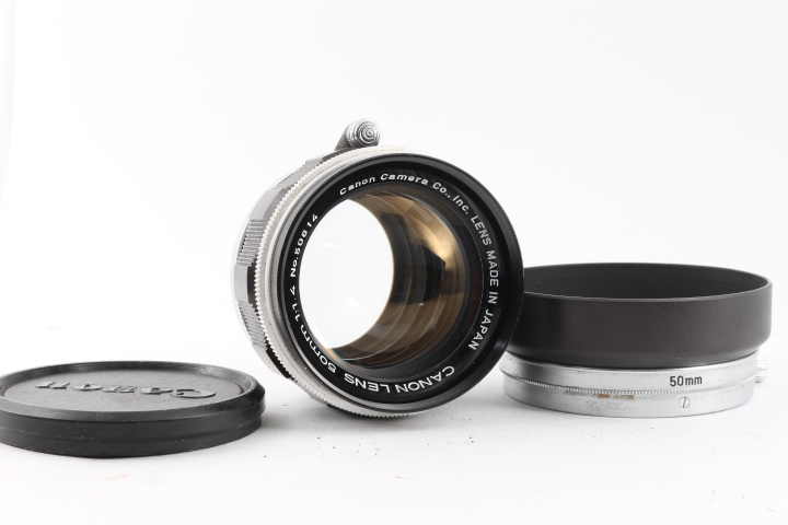 SEAL限定商品】 ☆名玉☆ CANON 50mm F1.4 Lマウント #E470 キヤノン