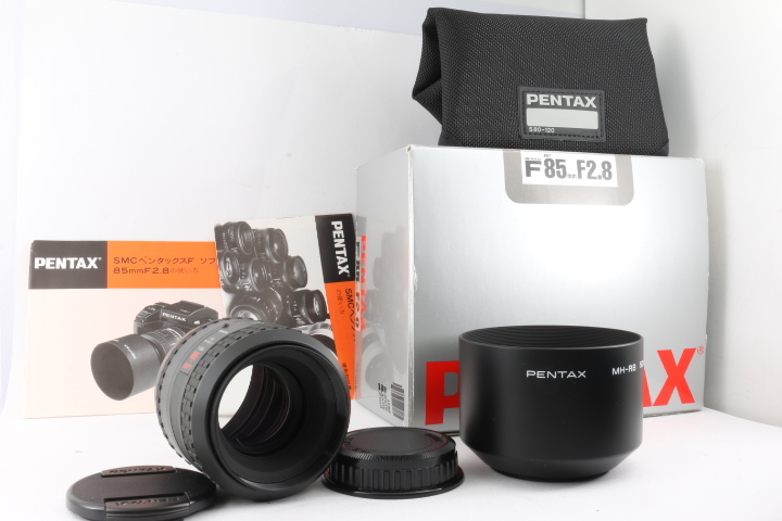 ★ほぼ新品級★ PENTAX-F SMC F2.8 85mm SOFT★元箱付き★ #E505の画像1