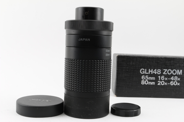 ★ほぼ新品級★ Vixen ビクセン GLH48 ZOOM ズーム式 接眼レンズ 65mm 16x-48x 80mm 20x-60x #F104_画像4